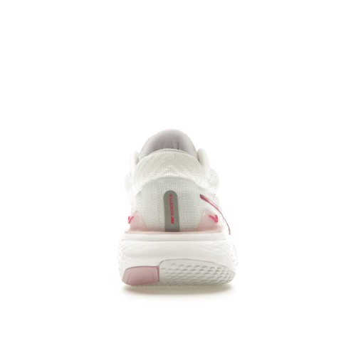 Кроссы Nike ZoomX Invincible Run Flyknit 2 White Light Arctic Pink (W) - женская сетка размеров