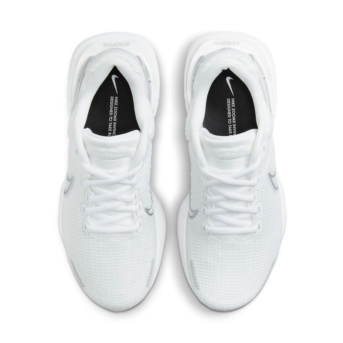 Nike ZoomX Invincible Run Flyknit 2 White Pure Platinum (W) - женская сетка размеров Nike ZoomX Invincible Run Flyknit 2 White Pure Platinum (W) - женская сетка размеров
