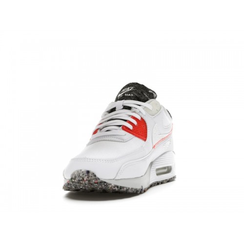 Кроссы Nike Air Max 90 M2Z2 White Red - мужская сетка размеров