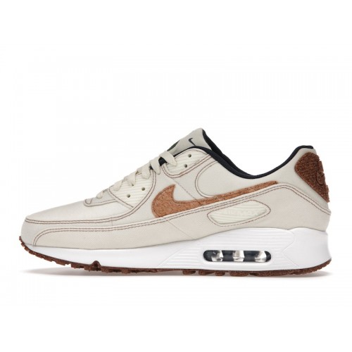 Кроссы Nike Air Max 90 Cork Coconut Milk - мужская сетка размеров