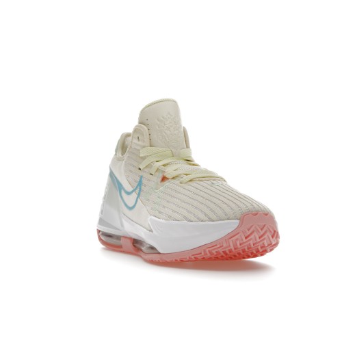Кроссы Nike LeBron Witness 6 Coconut Milk (GS) - подростковая сетка размеров