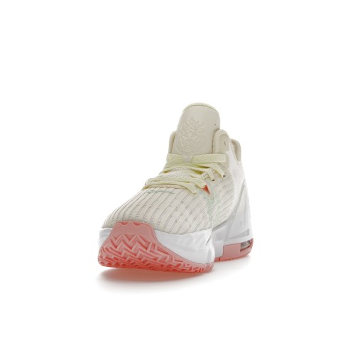 Кроссы Nike LeBron Witness 6 Coconut Milk (GS) - подростковая сетка размеров