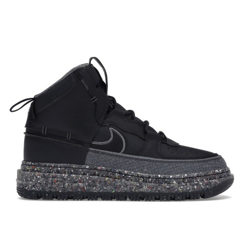 Кроссы Nike Air Force 1 High Boot NN Dark Smoke Grey - мужская сетка размеров