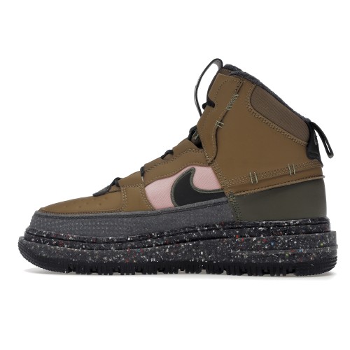 Кроссы Nike Air Force 1 High Boot NN Brown Kelp - мужская сетка размеров