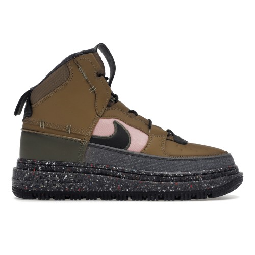 Кроссы Nike Air Force 1 High Boot NN Brown Kelp - мужская сетка размеров
