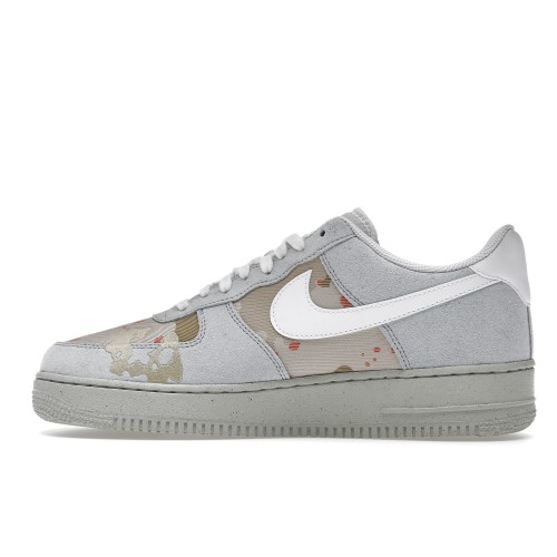 Кроссы Nike Air Force 1 Low 07 LX Embroidered Desert Camo - мужская сетка размеров