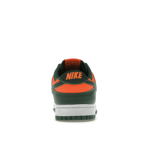 Кроссы Nike Dunk Low Retro Miami Hurricanes - мужская сетка размеров