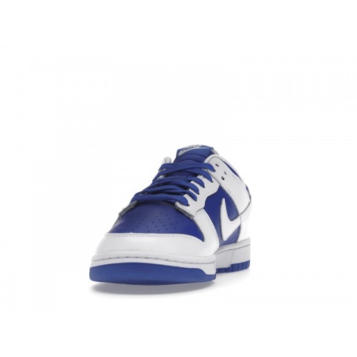 Кроссы Nike Dunk Low Racer Blue White - мужская сетка размеров