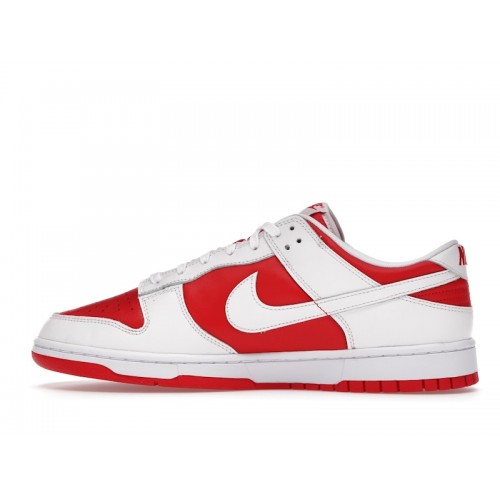 Кроссы Nike Dunk Low Championship Red - мужская сетка размеров