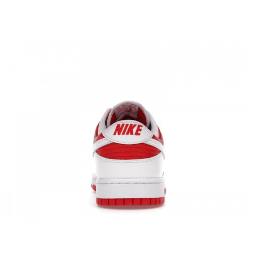 Кроссы Nike Dunk Low Championship Red - мужская сетка размеров
