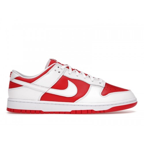 Кроссы Nike Dunk Low Championship Red - мужская сетка размеров