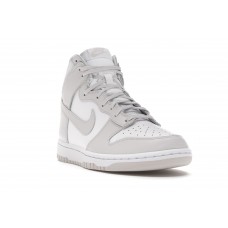 Кроссовки Nike Dunk High Retro White Vast Grey (2021)