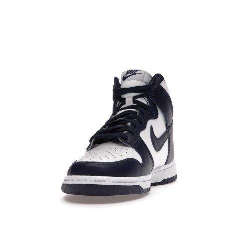 Кроссы Nike Dunk High Championship Navy - мужская сетка размеров