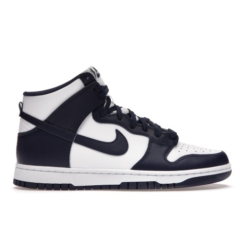 Кроссы Nike Dunk High Championship Navy - мужская сетка размеров