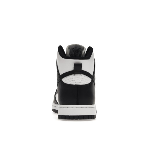 Кроссы Nike Dunk High Panda Black White (2021) - мужская сетка размеров