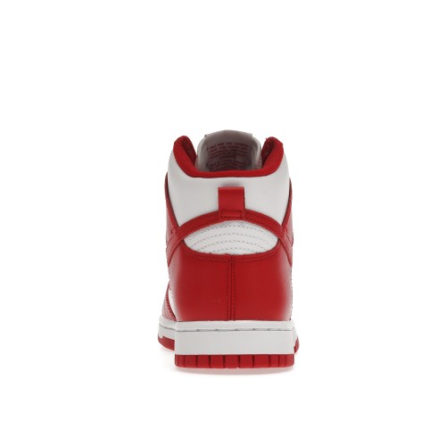 Кроссы Nike Dunk High Championship White Red - мужская сетка размеров