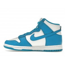 Кроссовки Nike Dunk High Retro Laser Blue