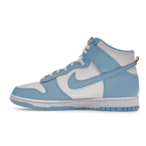 Кроссы Nike Dunk High Blue Chill - мужская сетка размеров