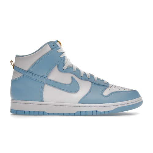 Кроссы Nike Dunk High Blue Chill - мужская сетка размеров