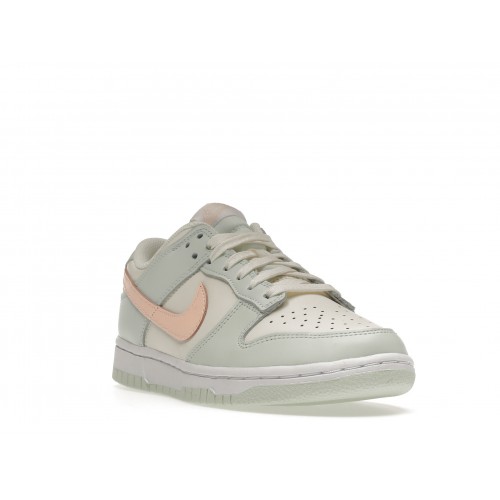 Кроссы Nike Dunk Low Barely Green (W) - женская сетка размеров