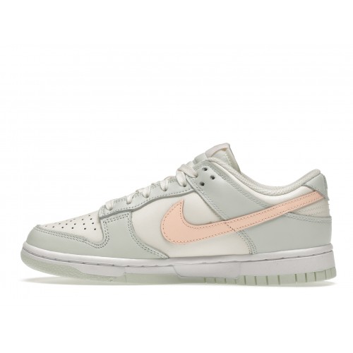 Кроссы Nike Dunk Low Barely Green (W) - женская сетка размеров