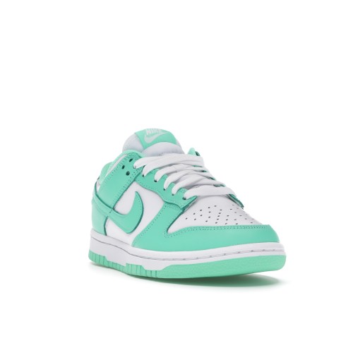 Кроссы Nike Dunk Low Green Glow (W) - женская сетка размеров
