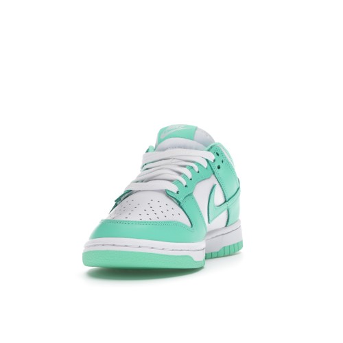 Кроссы Nike Dunk Low Green Glow (W) - женская сетка размеров