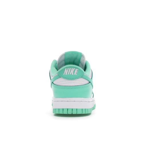 Кроссы Nike Dunk Low Green Glow (W) - женская сетка размеров