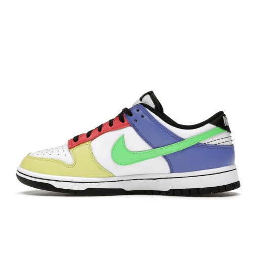 Кроссы Nike Dunk Low Green Strike (W) - женская сетка размеров