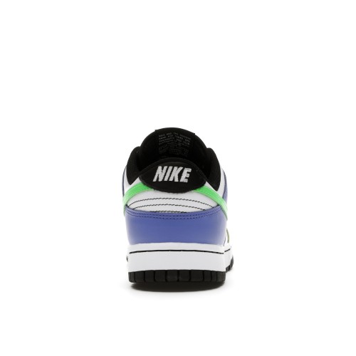Кроссы Nike Dunk Low Green Strike (W) - женская сетка размеров