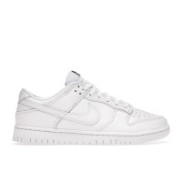 Женские кроссовки Nike Dunk Low Triple White (2021) (W)