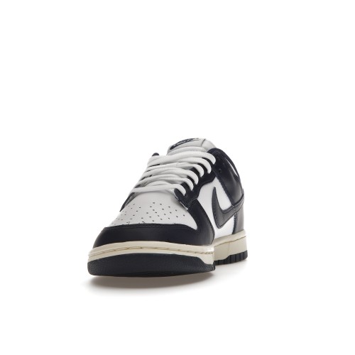Кроссы Nike Dunk Low Vintage Navy (W) - женская сетка размеров