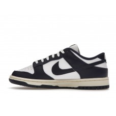 Женские кроссовки Nike Dunk Low Vintage Navy (W)