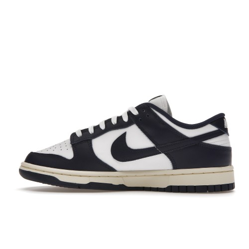 Кроссы Nike Dunk Low Vintage Navy (W) - женская сетка размеров