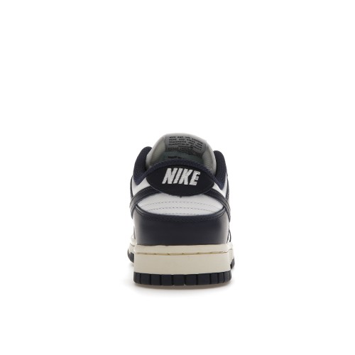 Кроссы Nike Dunk Low Vintage Navy (W) - женская сетка размеров