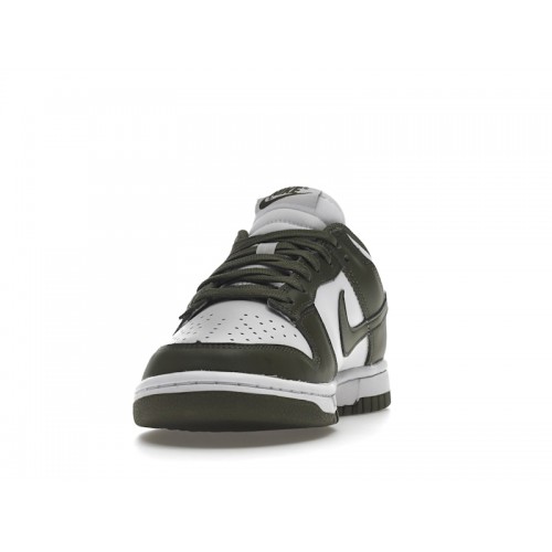 Кроссы Nike Dunk Low Medium Olive (W) - женская сетка размеров