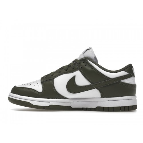 Кроссы Nike Dunk Low Medium Olive (W) - женская сетка размеров