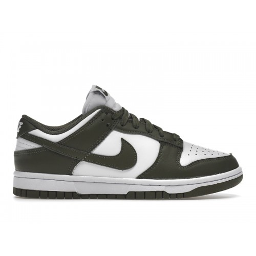 Кроссы Nike Dunk Low Medium Olive (W) - женская сетка размеров