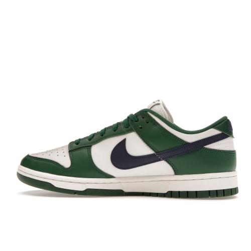 Кроссы Nike Dunk Low Retro Gorge Green Midnight Navy (W) - женская сетка размеров