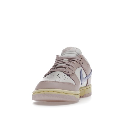 Кроссы Nike Dunk Low Pink Oxford (W) - женская сетка размеров