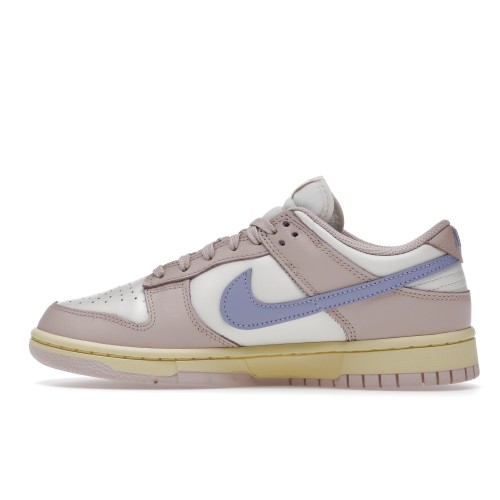 Кроссы Nike Dunk Low Pink Oxford (W) - женская сетка размеров