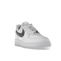 Женские кроссовки Nike Air Force 1 Low 07 Essential White Metallic Silver Black (W)