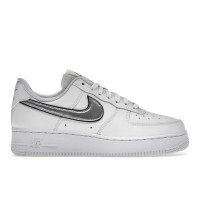 Женские кроссовки Nike Air Force 1 Low 07 Essential White Metallic Silver Black (W)