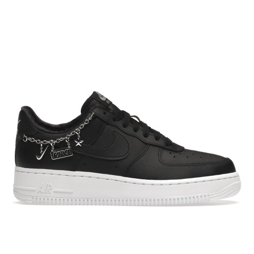 Кроссы Nike Air Force 1 Low LX Black Pendant (W) - женская сетка размеров