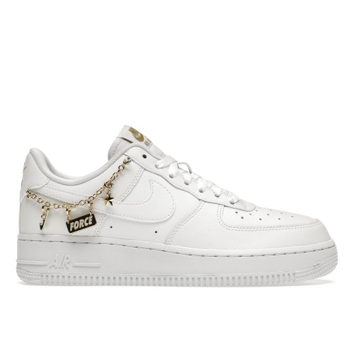 Кроссы Nike Air Force 1 Low LX White Pendant (W) - женская сетка размеров