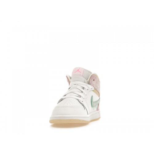 Air Jordan 1 Mid SE PS Ice Cream - детская сетка размеров Air Jordan 1 Mid SE PS Ice Cream - детская сетка размеров