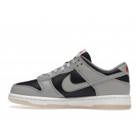 Женские кроссовки Nike Dunk Low College Navy Grey (W)