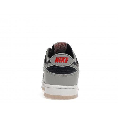 Кроссы Nike Dunk Low College Navy Grey (W) - женская сетка размеров