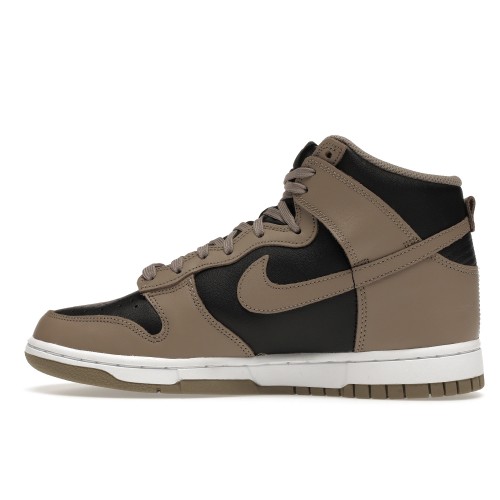 Кроссы Nike Dunk High Moon Fossil (W) - женская сетка размеров