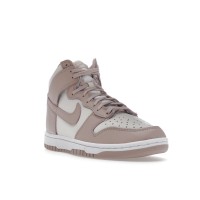 Женские кроссовки Nike Dunk High Pink Oxford (W)